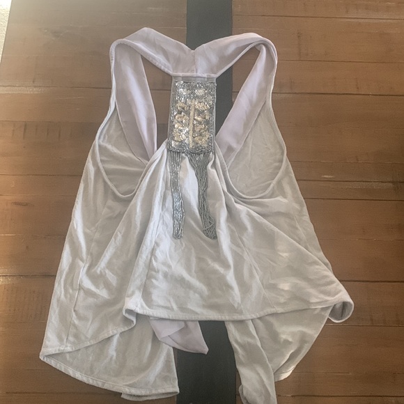 UO Silence + Noise Festival Gray Vest - Picture 3 of 3